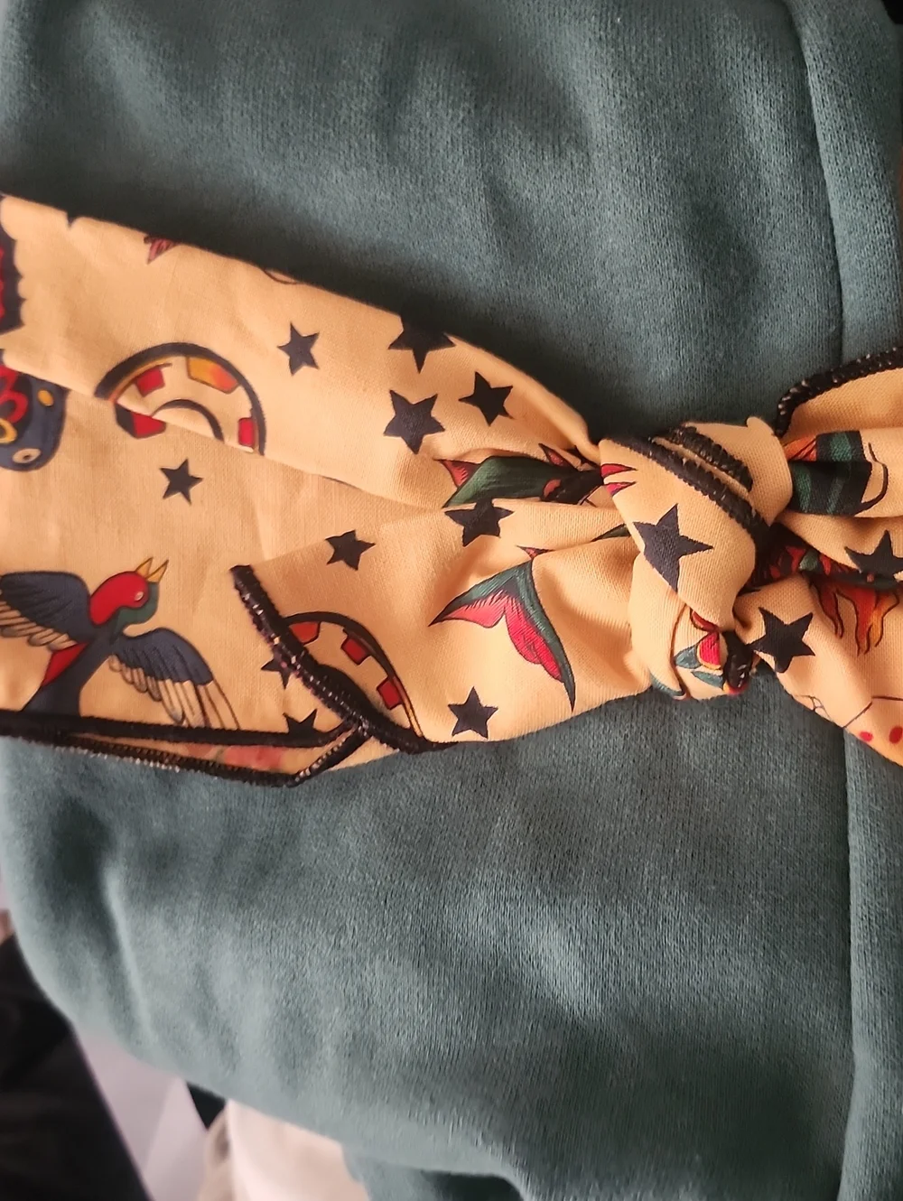 Yellow Knot Headband